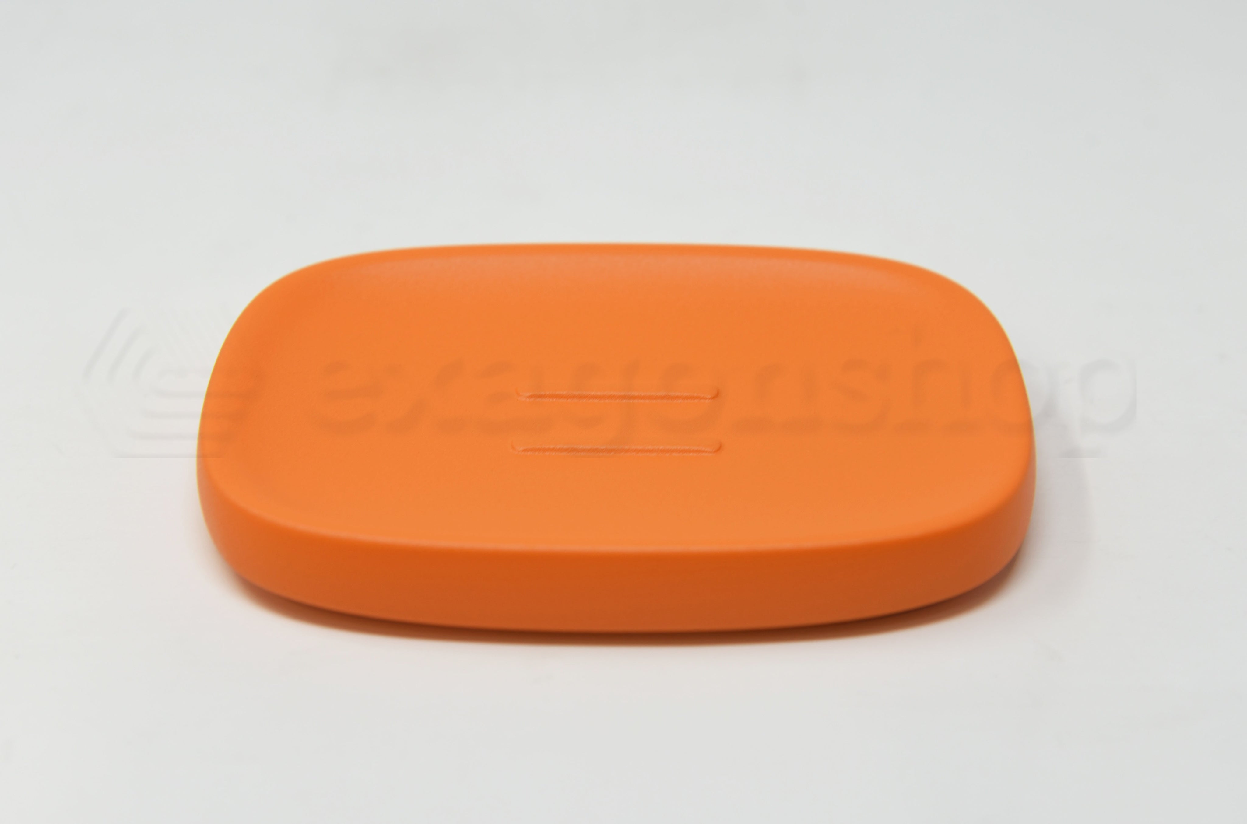 Colombo design Mood Bath Porta Sapone Da appoggio con, dettaglio ravvicinato del materiale e dell'aggancio