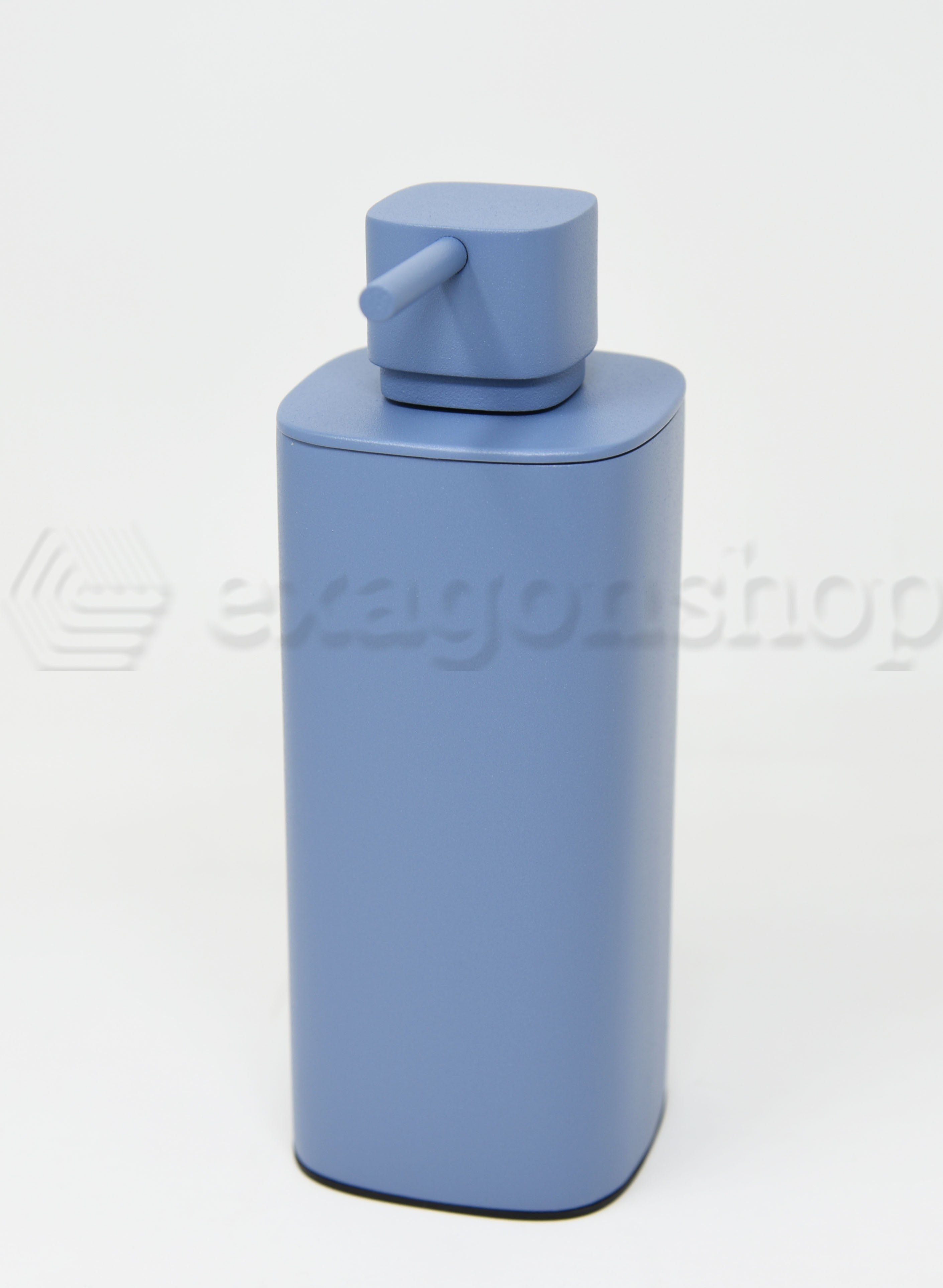 Colombo design Trenta Dispenser sapone da Appoggio Ocean, dettaglio ravvicinato del materiale e dell'aggancio