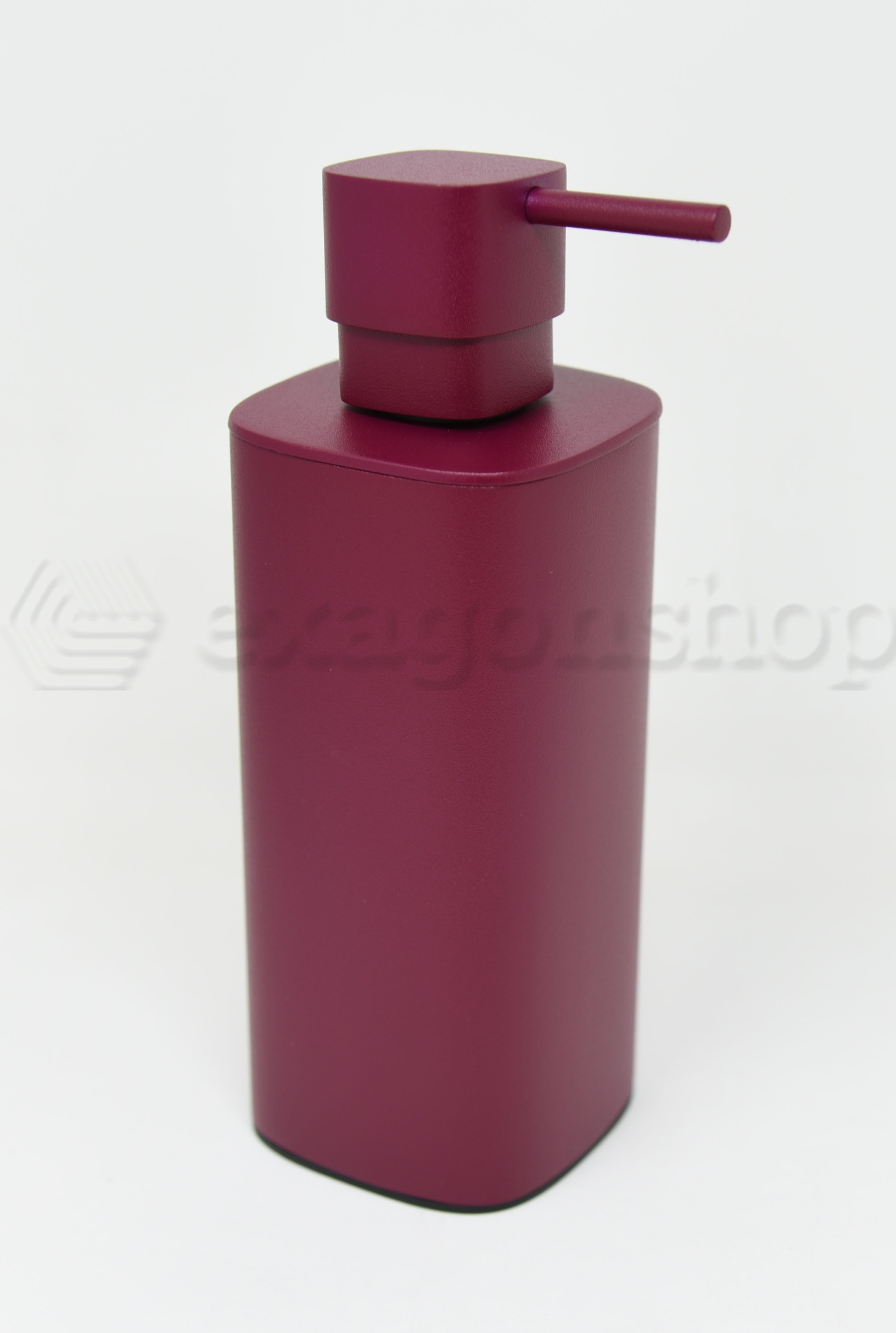 Colombo design Trenta Dispenser Spandisapone da Appoggio montato a parete, vista del design e della finitura