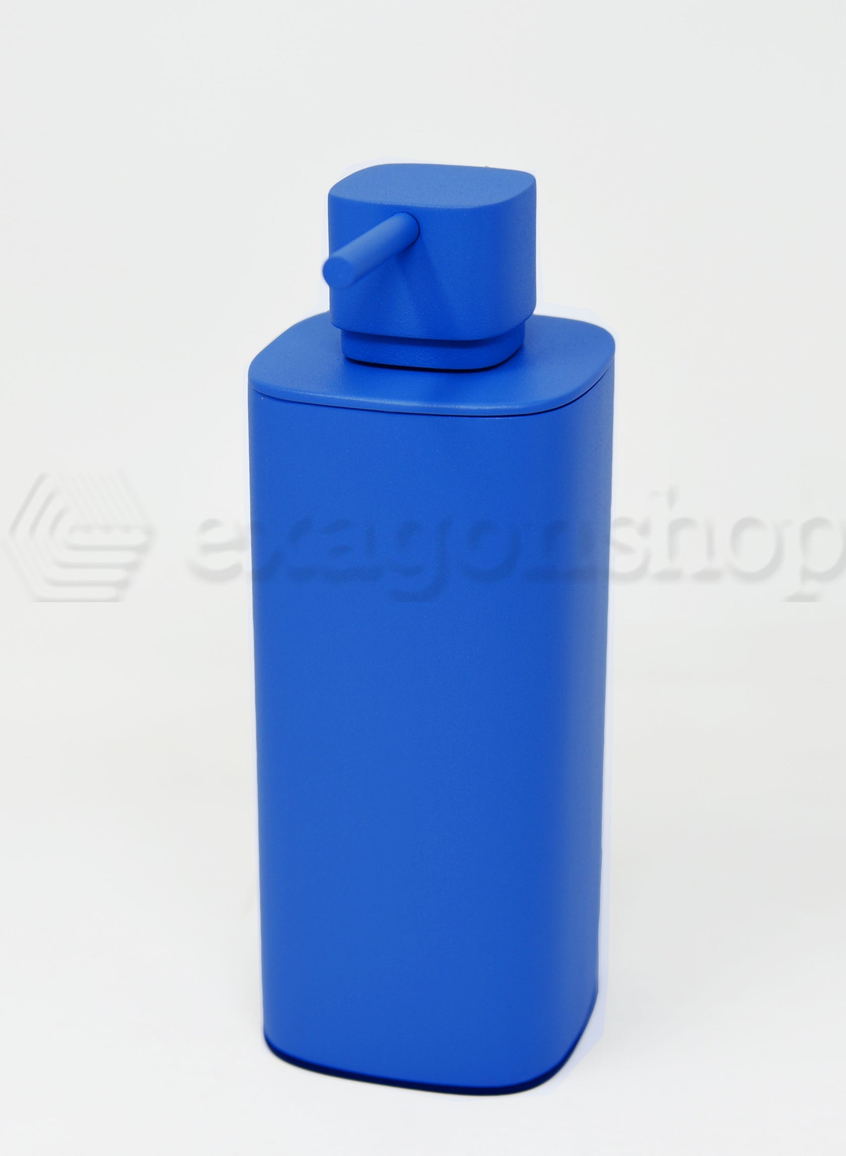 Colombo design Trenta Dispenser Spandisapone ccapri Blue, dettaglio ravvicinato del materiale e dell'aggancio