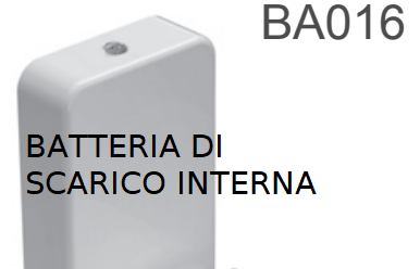 Globo BA016 Batteria Scarico Per Cassetta vaso Monoblocco Fo003 con Pulsante Cromo
