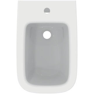Ideal Standard I Life A Bidet A Terra Filo Parete Con Foro, vista laterale del profilo e della forma