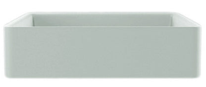 Nic Semplice Lavabo 60x37 Da Appoggio Senza Troppo Pieno In Ceramica Gesso Matt