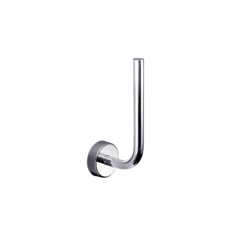 New line p5 portarotolo tondo verticale in acciaio inox cromo
