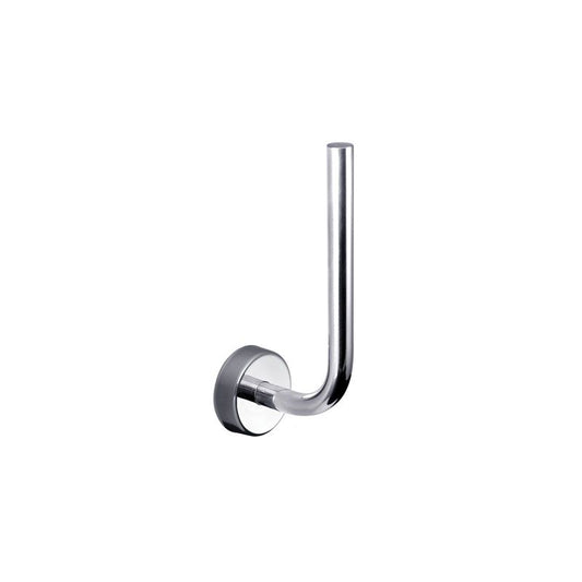 New line p5 portarotolo tondo verticale in acciaio inox cromo