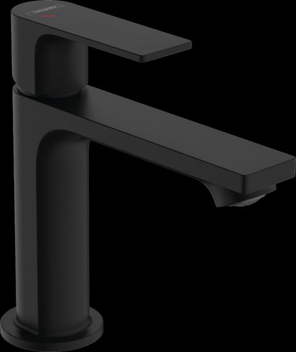 Hansgrohe Rebris E Miscelatore Lavabo 110 Coolstart Con Piletta Nero Opaco 72559670