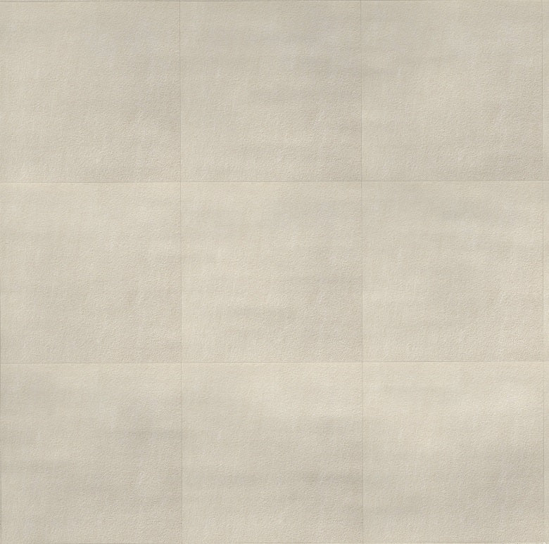 Pavimento rivestimento 60x60 da esterno xt 2 cm sandy white in ambientazione completa, vista d'insieme della stanza