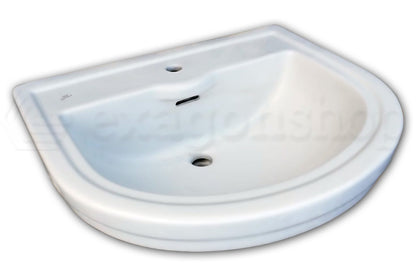 Lavabo Monoforo 68x58 Senza Colonna Bianco Europero Calla T081761 Ideal Standard