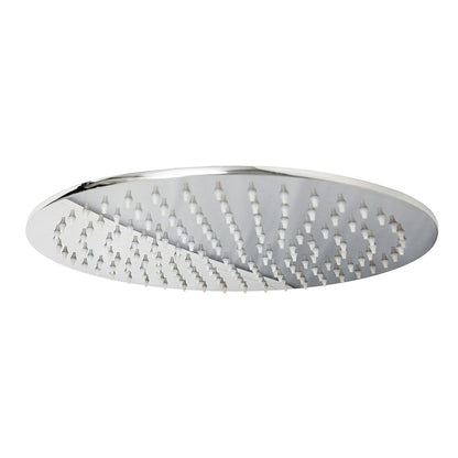 Soffione doccia tondo 30 cm 6,5 mm in acciaio cromo lucido Smart