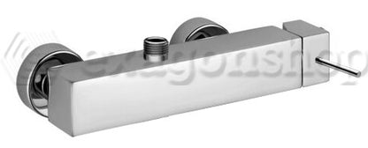 Paffoni Level Lea168r Miscelatore doccia Esterno Rovesciato Con Attacco Superiore Cromo