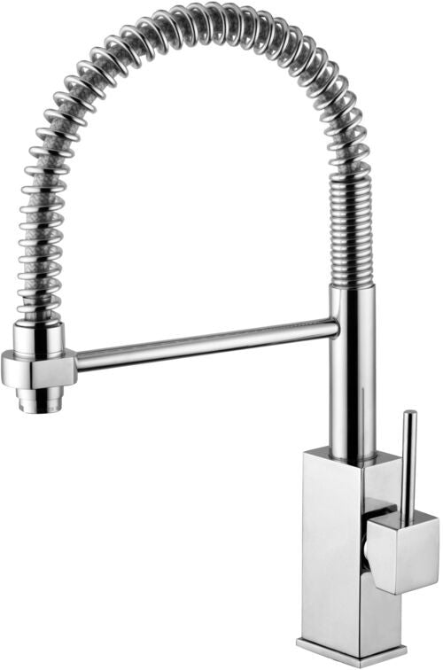 paffoni level lea176 professional miscelatore lavello con, dettaglio della doccetta estraibile