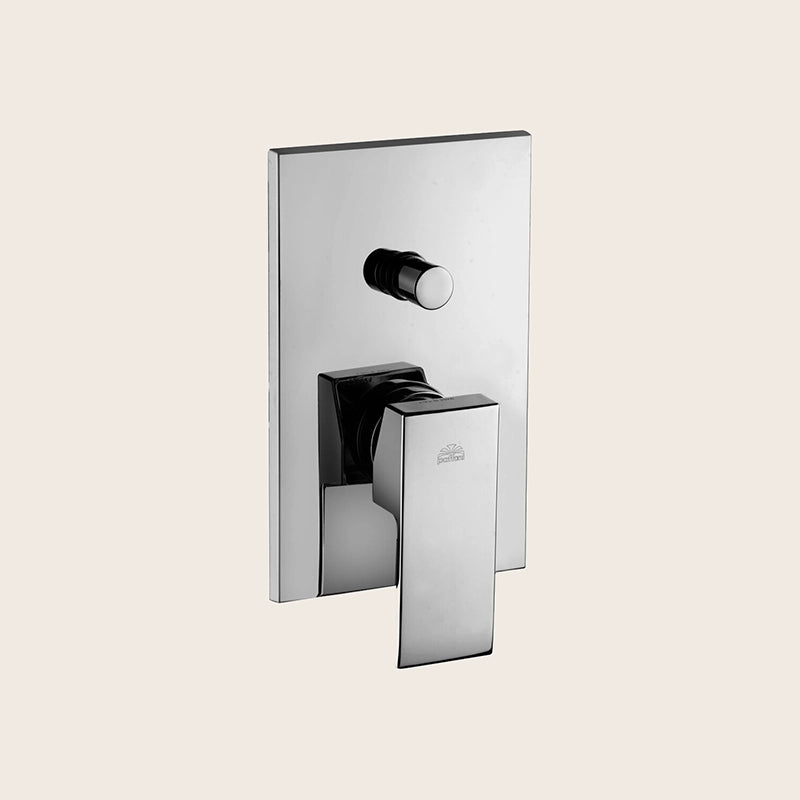 Paffoni Level Les015 Miscelatore Doccia Ad Incasso Con Deviatore a pulsante Cromo