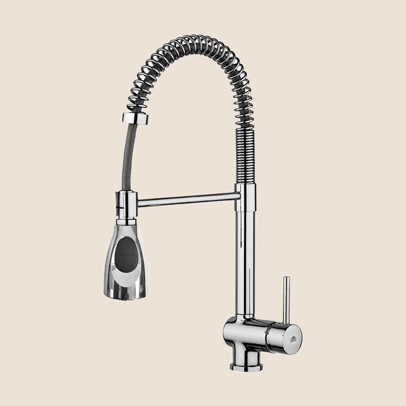 Paffoni Stick Sk177 Miscelatore Lavello Professionale Flessibile 2 getti Cromo