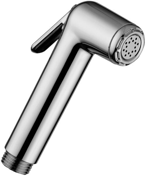 Paffoni Minorca Zdoc060 Doccetta Bidet Shut Off Bidet Cromo, dettaglio ravvicinato della finitura e del marchio