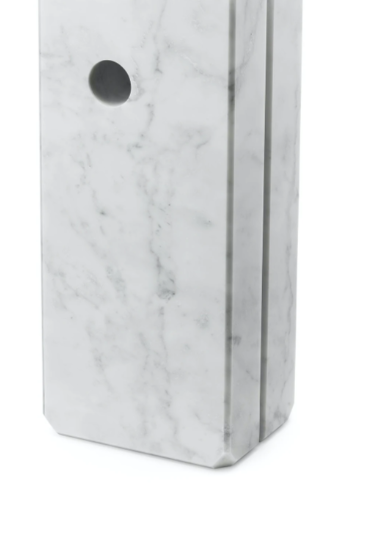 Flos Arco Lampada Led a pavimento 240 cm con Base in marmo bianco Carrara