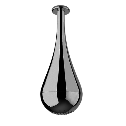 Soffione A Soffitto anticalcare Cromo Spazzolato Goccia 33751 Gessi