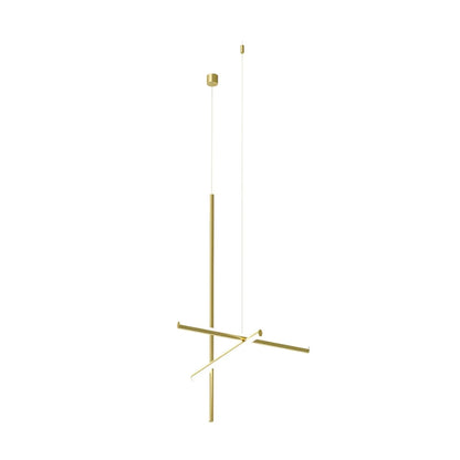 Flos Coordinates Suspension 1 CLIII Lampada sospesa champagne anodizzato