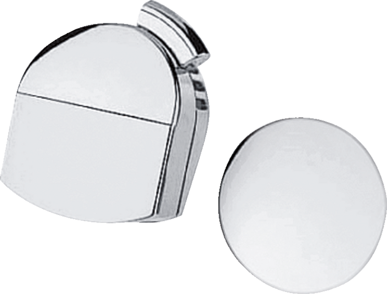 Hansgrohe Exafill Plus Set Esterno Colonna Scarico Vasca visto dall'alto con superficie e piletta di scarico