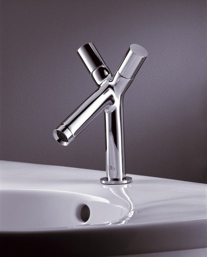 Hansgrohe Starck Gruppo lavabo Monoforo a due maniglie Cromo 10030000