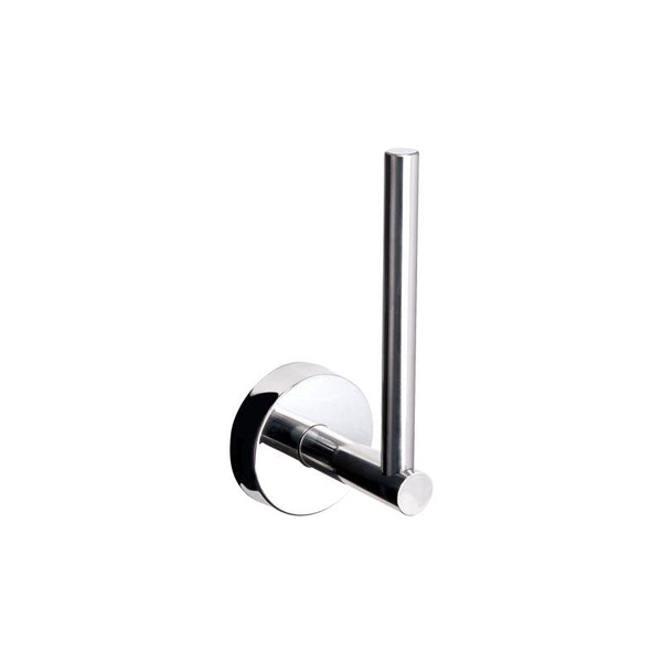 New line p5 portarotolo verticale in acciaio inox cromo