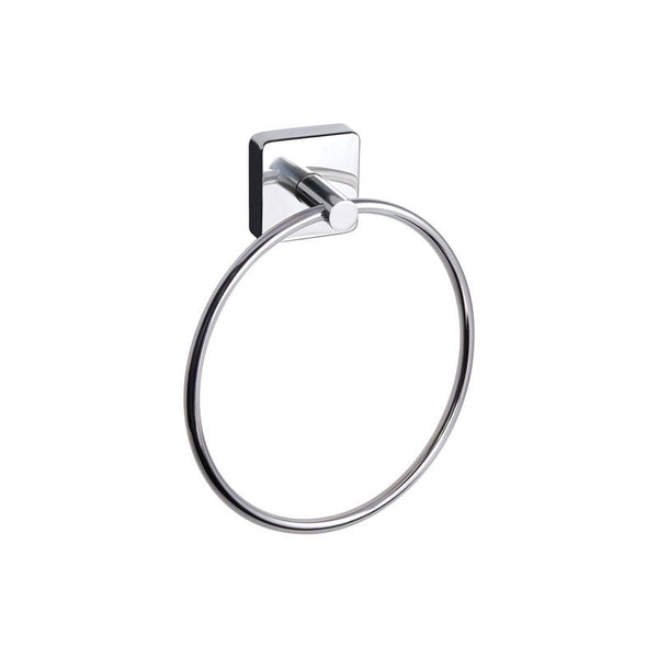 New Line AS3 Portasciugamani 17 cm Ad Anello In Acciaio Inox Cromo