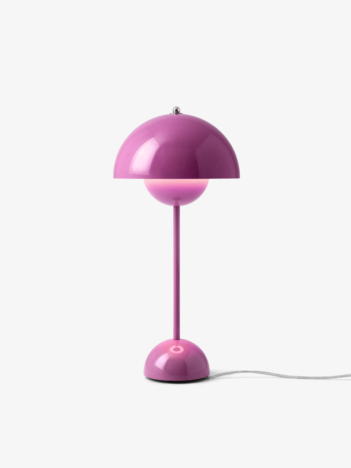 &Tradition Flowerpot VP3 Lampada da tavolo da interno tangy Rosa, particolare del diffusore luminoso