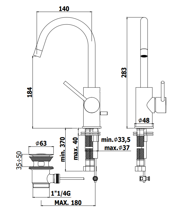 Paffoni Light Lig077 Miscelatore Lavabo Con Piletta Cromo, componenti inclusi smontati: corpo incasso, placca e rosone