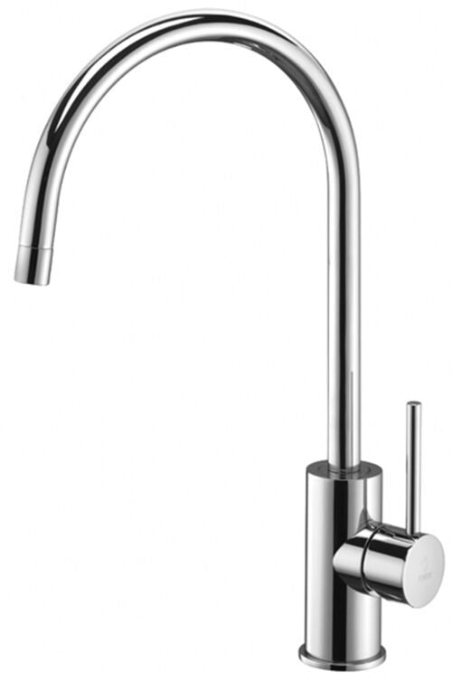 Paffoni Light Lig180 Miscelatore lavello monoforo con canna, dettaglio della doccetta estraibile