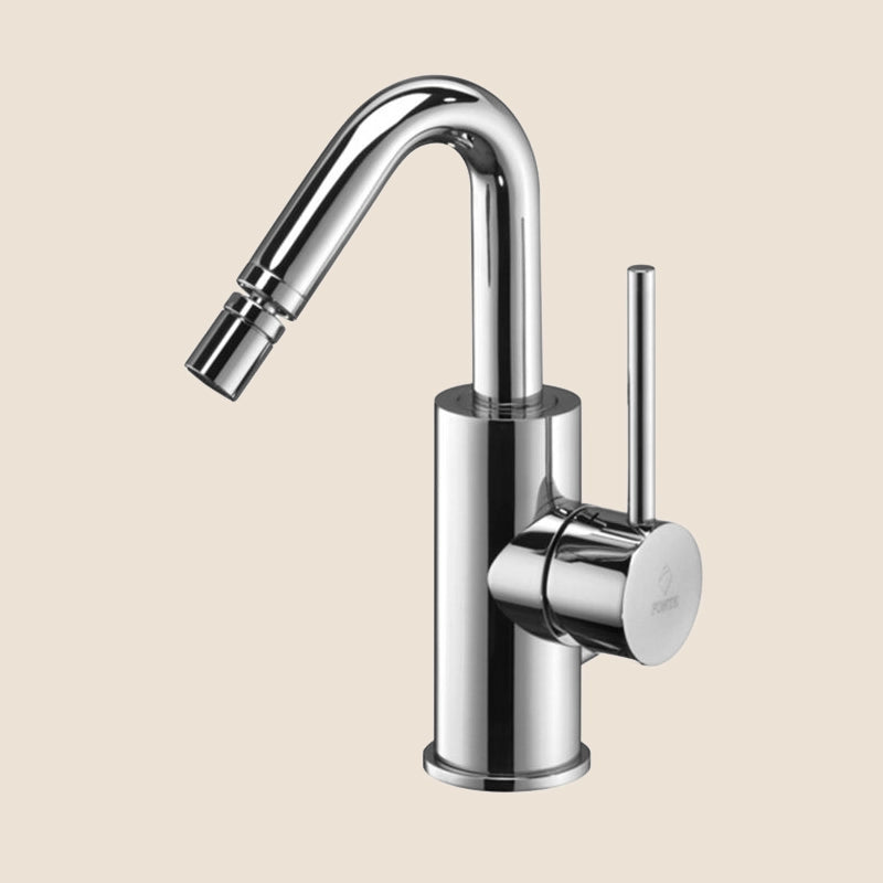 Paffoni Light Lig938cr Rubinetto bidet Canna Girevole ad ombrello Senza Piletta Cromo