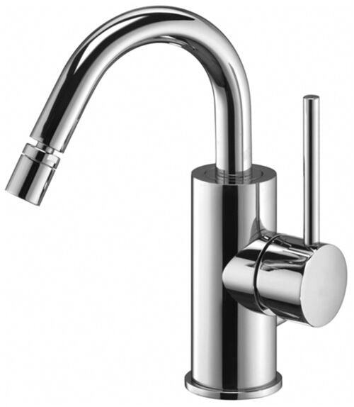 Paffoni Light Lig137 Miscelatore Bidet Con Sistema Di, dettaglio ravvicinato della finitura e del marchio
