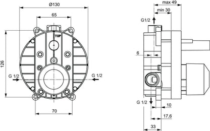 Ideal Standard Joy Set Rubinetti Lavabo alto bidet e Doccia con scarico e corpo incasso cromo BC781AA BC784AA A7386AA A1300NU