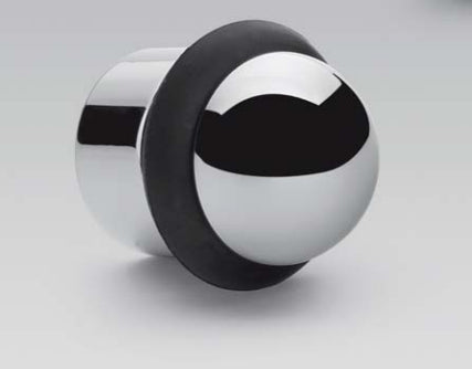 Colombo Cd112 fermaporta in ottone cromo