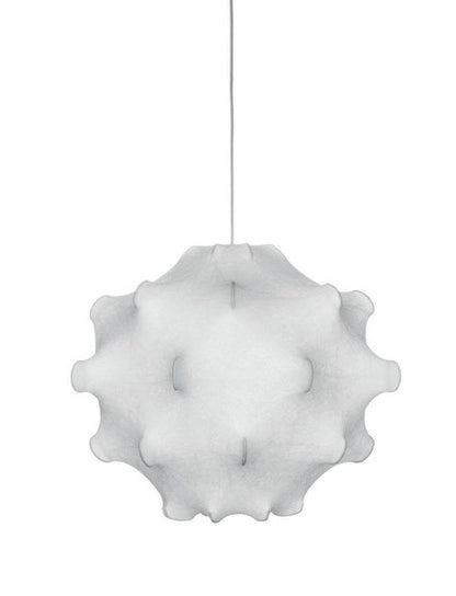 Flos Taraxacum 1 Lampada 68 cm a Sospensione resina Cocoon Bianco