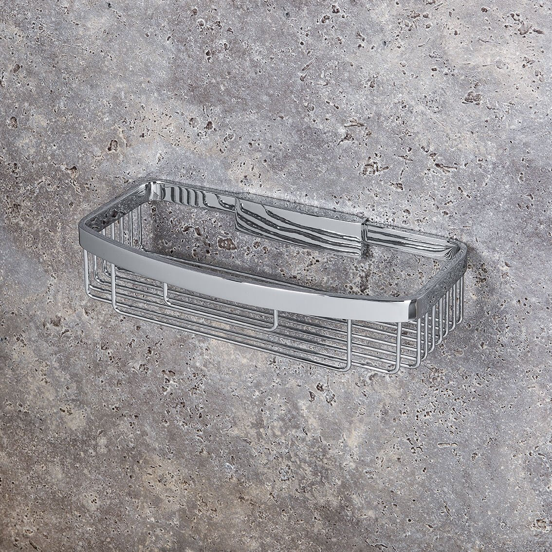 Colombo Design griglia portaoggetti sganciabile H.5,8 per in bagno completo, vista d'insieme dell'ambiente