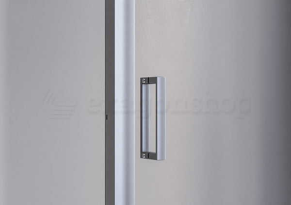 Box doccia 70x160 Nuvola un anta scorrevole reversibile trasparente 6 mm H 190 cromo