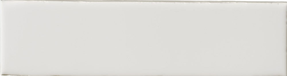 Piastrella 5,3x19,8 Smaltata Trafilato In Ceramica Bianco, superficie e texture ravvicinata del gres - Ceramiche Mutina