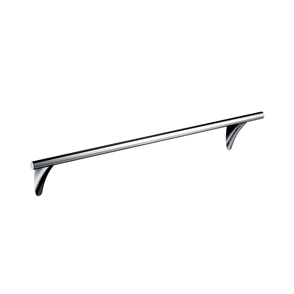 Porta Salviette 91 Cm Cromo Massaud Hansgrohe montato a parete, vista del design e della finitura