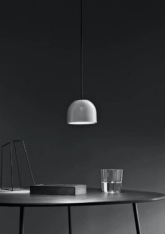 Flos Wan Suspension Lampada 11 cm a sospensione antiabbagliamento Bianco lucido