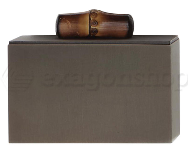 Contenitore Rettangolare Con Tappo Industrial Bronze Guccio Bertocci