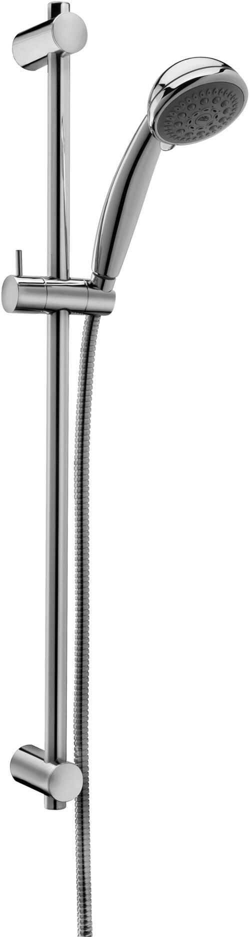 Paffoni Royal asta Doccia 73 Cm completa Cromo Zsal119, dettaglio ravvicinato della finitura e del marchio