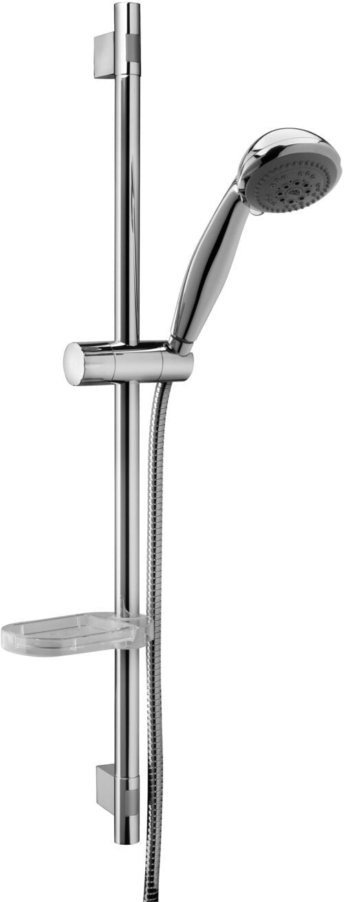 Paffoni Queen Zsal121 asta doccia 73 cm con saliscendi Cromo, dettaglio ravvicinato della finitura e del marchio