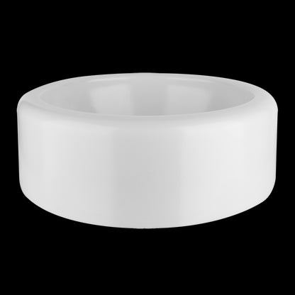 Lavabo tondo 45 cm da Appoggio in Gres Bianco lucido Goccia 39109 Gessi