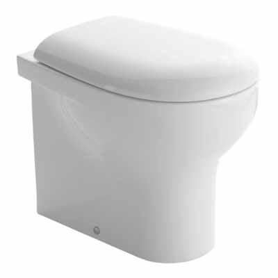 Globo Grace Vaso a pavimento senza sedile in ceramica Bianco Lucido