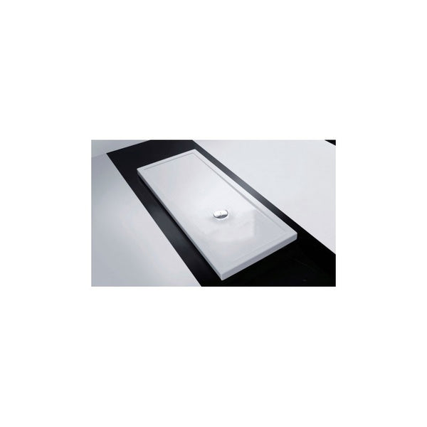 Novellini Olympic Plus Piatto Doccia 120x70 Rettangolare Bordo Alto 4,5 Cm con Supporto Rinforzato bianco