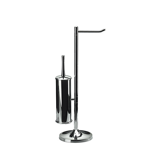 Koh-i-noor KOKO 5031 piantana portarotolo e portascopino cromo