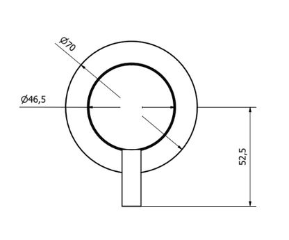 Miscelatore doccia 1 VIA senza parte incasso cromo 73008 Jabil