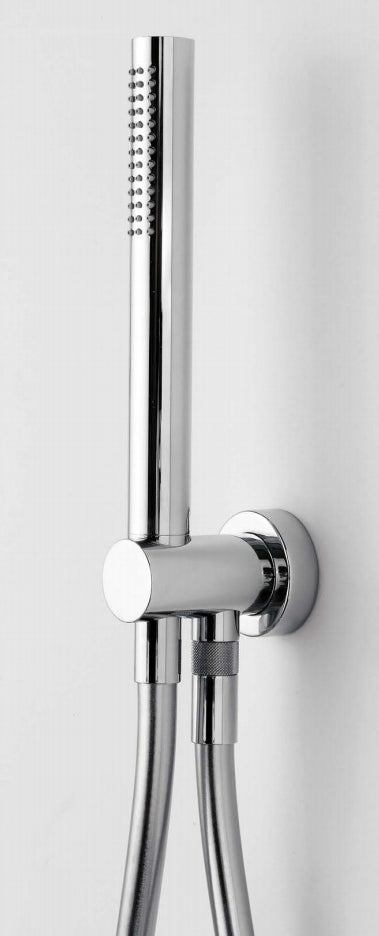 Doccetta con Supporto Presa acqua e Flessibile 150 Cm Cromo Lucido Bk150 Antonio Lupi