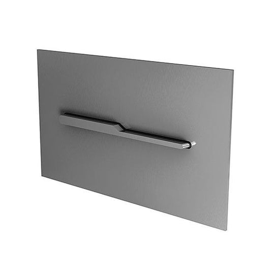 Antonio Lupi Design Onda Placca Di Comando Per Scarico Wc a due quantita In Acciaio Satinato