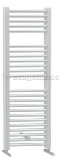 Lazzarini Sanremo Radiatore scaldasalviette ad acqua dritto 1110x500 mm 512w in acciaio Bianco