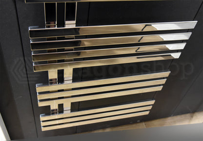 Irsap Blues scaldasalviette 170x50 ad acqua 460W allacciamento standard acciaio lucido da esposizione
